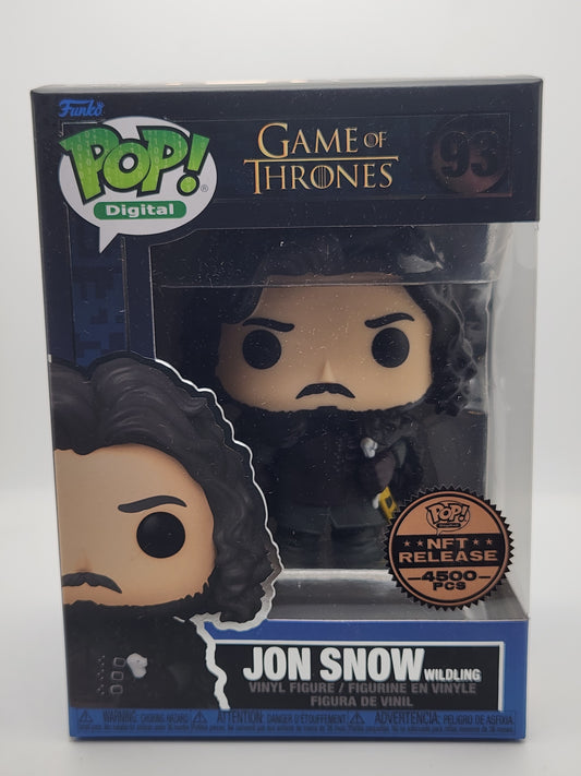 Jon Snow (Wildling) - #93  - Box Condition - 9/10 - 4500 PCS LE