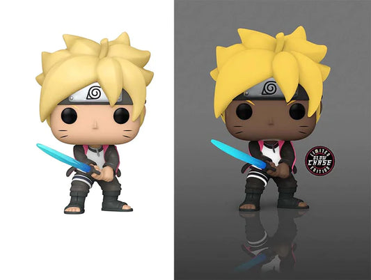 Boruto with Chakra Blade - #1383 - Common and Chase Bundle - AAA Anime Exclusive - Box Condition 10/10 - NEW