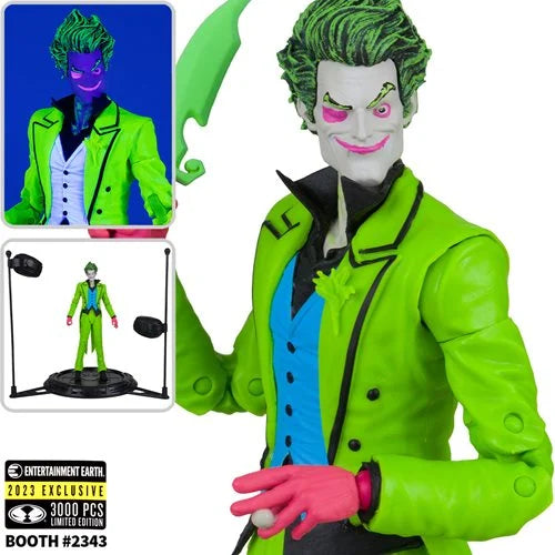 The Joker (Blacklight) -DC Multiverse - Infinite Frontier - McFarlane Toys Gold Label - 7-Inch Action Figure - Entertainment Earth/SDCC23 Exclusive - 3k PCS LE