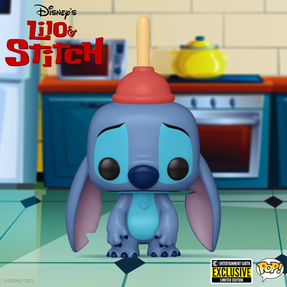 Lilo and Stitch LILO With Pudge Funko Pop #1047 Disney Vinyl Figure New!